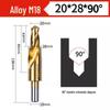 Jundingying Cobalt Alloy M18 Two-Stage Straight Shank Counterbore Drill Bit