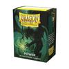 Sleeve - Dragon Shield - Box 100 - Standard Size Dual Matte Metallic Green (Power)