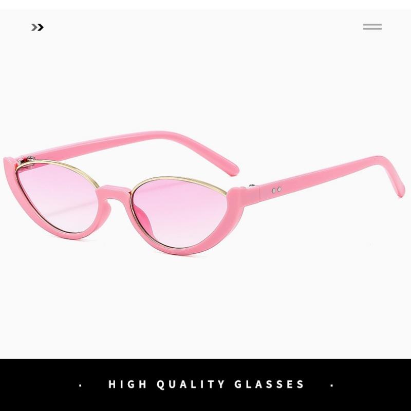 Women's Retro Gradient Lens Chic Compact Cat Eye Sun Glasses Luxury ed Design Travel Holiday UV Protection Casual Sun Glasses