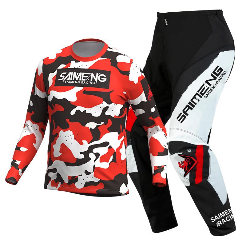 Motocross Gear Set for Kids 4 5 6 7 8 9 10 11 12 13 Years Youth Child Motorcycle Boy Girl Jersey Pant Kits Racing Suit Off-road Enduro MX MTB