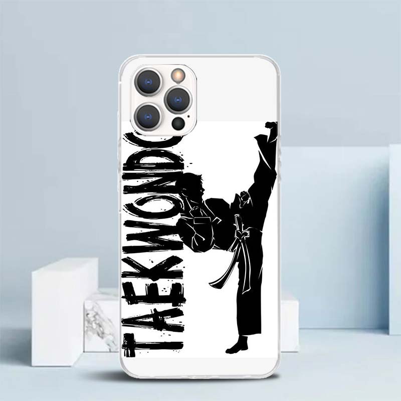 Oyama Kyokushin Karate Soft Cover for iPhone 16 17 Air 15 14 Pro Max 16E Phone Case 13 Mini 12 11 7 SE 8 Print Pattern Fit Cases