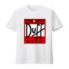 2026 T-shirt Divertente Duff Beer per Ragazzi Casual Estiva Girocollo vintage Lavata grafica homme Alla moda Leggermente s