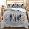 100% High Quality Western Home Luxury King Size Comforter Set Boho Pillowcases Duvet Cover Set Dreamnet Feather Bedding Sets