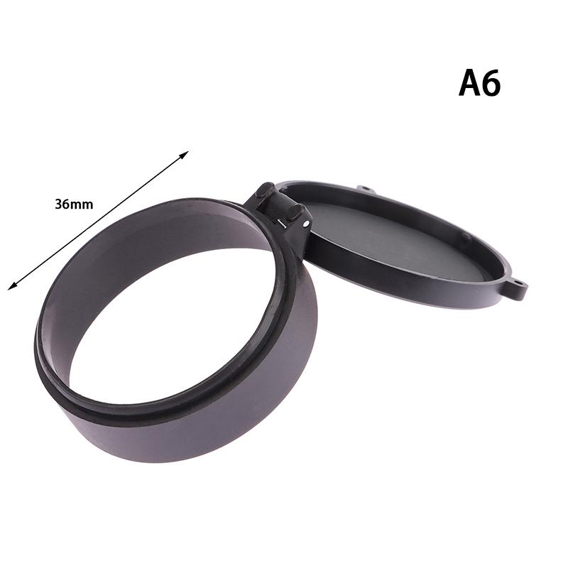 Rifle-Scope Hunting Aiming Optic Lens Covers Telescopic Flip Up Spring Protection Cap Dust Cover
