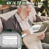10 LED Lights LED Lights Loupe 3 Lighting Modes Rechargeable Magnifier Seniors Use