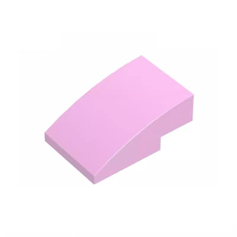 20pcs MOC 24309 Slope Curved 3 x 2 No Studs Construction Blocks Parts DIY Bricks Bulk Model Instructive Instructive Tech Parts Playthings