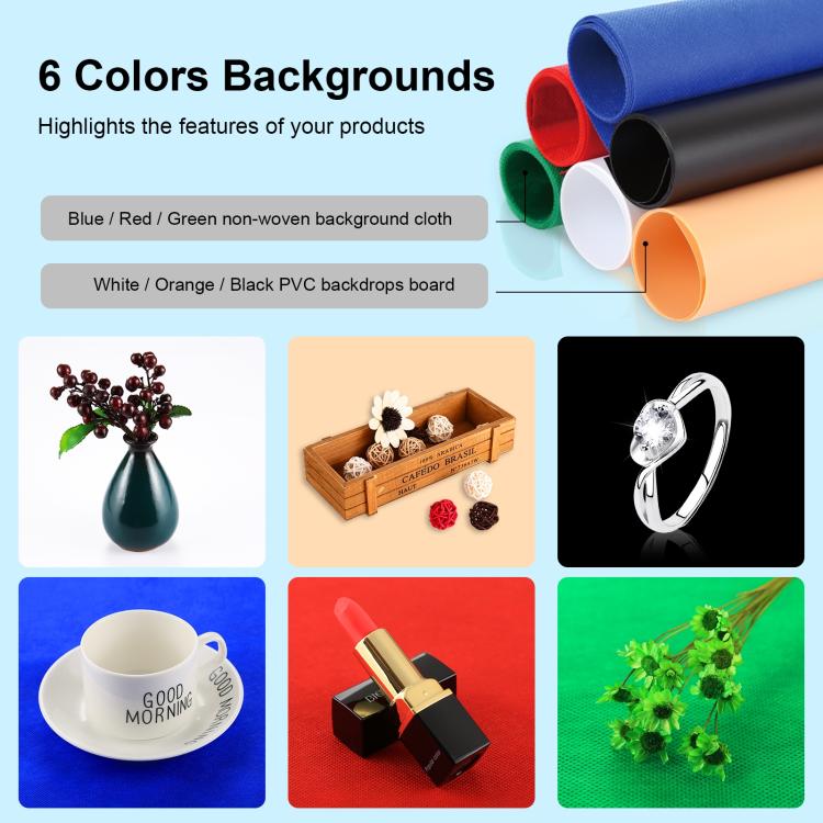 60 x 60 x 60 cm Photo Studio Light Box