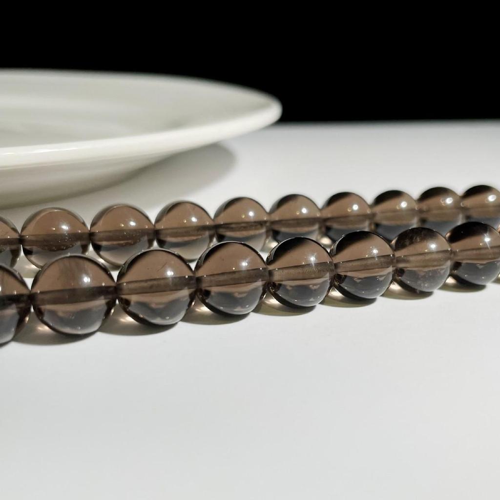 Jingxi Kristall Natürliche Eisige Obsidian Runde Perlen für DIY Schmuckzubehör, Armband Halbfertigprodukt
