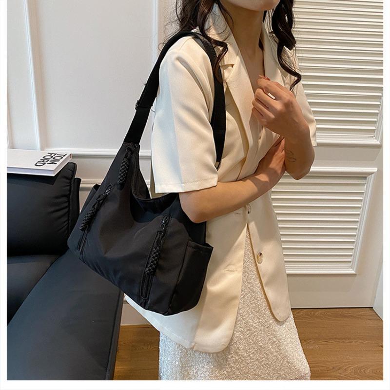 Umhängetasche mit großem Fassungsvermögen, modische, lässige Pendler-Tragetasche, koreanischer Stil, Umhängetasche für Damen