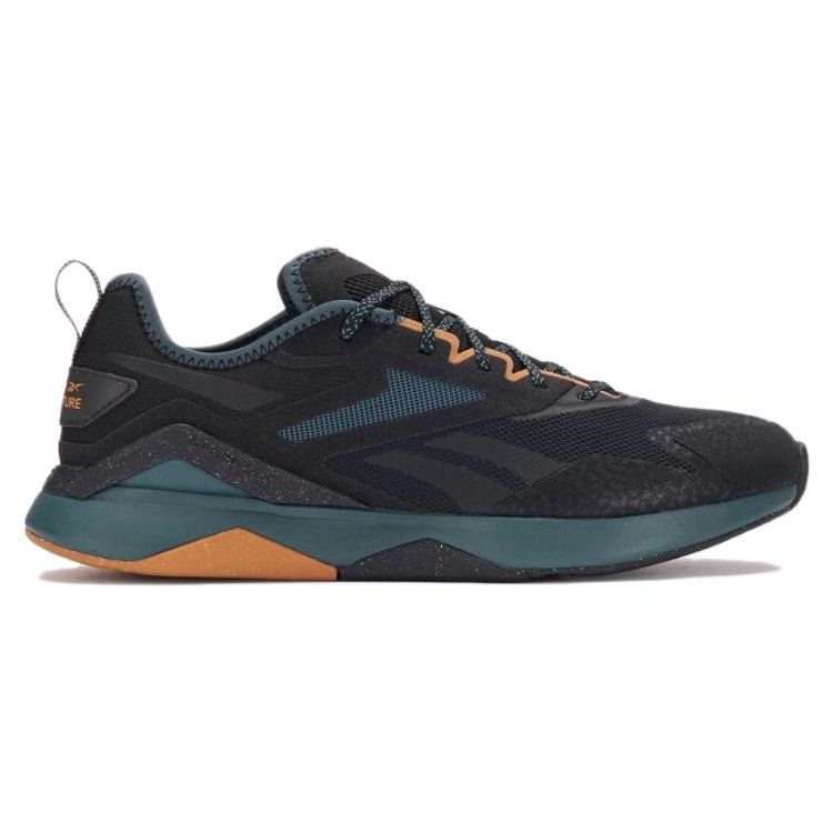 Reebok Nanoflex Adventure TR 2 Black Hoops Blue Men Sneakers Core-Black Hoops-Blue-F23 Court-Brown-F23-R 100033332