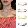 Decorative Flower Choker Lace Beach Party Necklace Creative Gift Jewelry Accessories