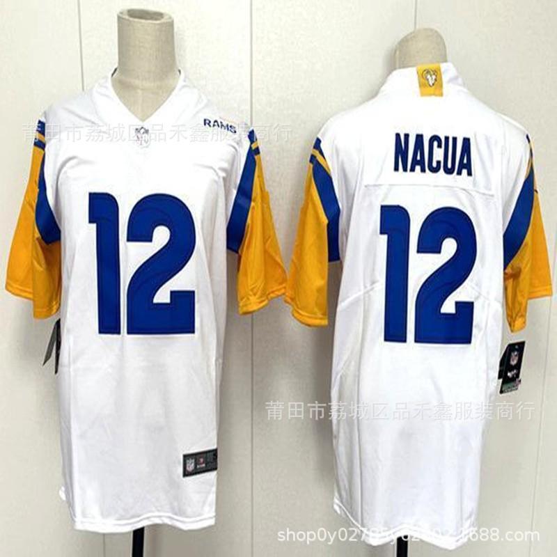 Los Angeles Rams NFL Football Jersey Mens Cotton Team Apparel Size S To XXXL