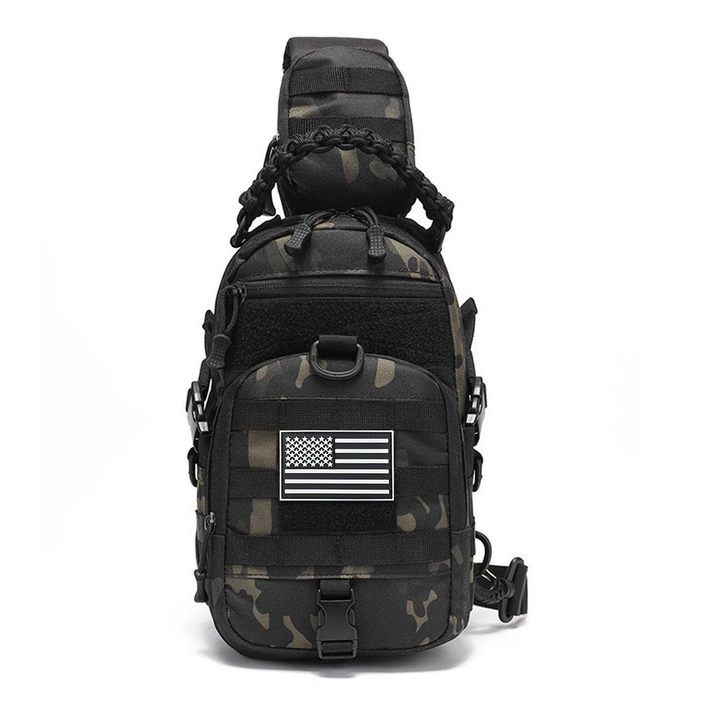 Outdoor Sports Multi Functional Chest Bag Lightweight and Large Capacity Running Fitness Travel Portable Chest Backpack