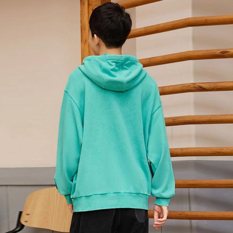 Li Ning Bad Five Hoodie Unisex Hoodies Green AWDRD23-1