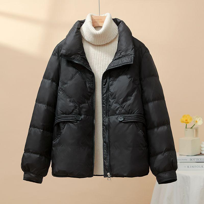 Women's Short Padded Clothes, Casual Fashion, Stand Collar, Versatile, Warm Winter Clothes, Loose Padded Jackets