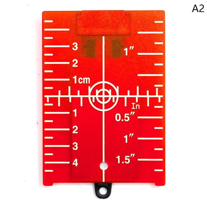 Kunststoff-Lase-Zielkartenplatte für grün-rote Lase-Level-Platten-Laserziel