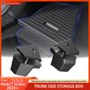 FutCarter For Tesla Model Y Juniper 2025+TPE Car Trunk Side Storage Box New Cover Mat Partition Board Stowing Space Decoration