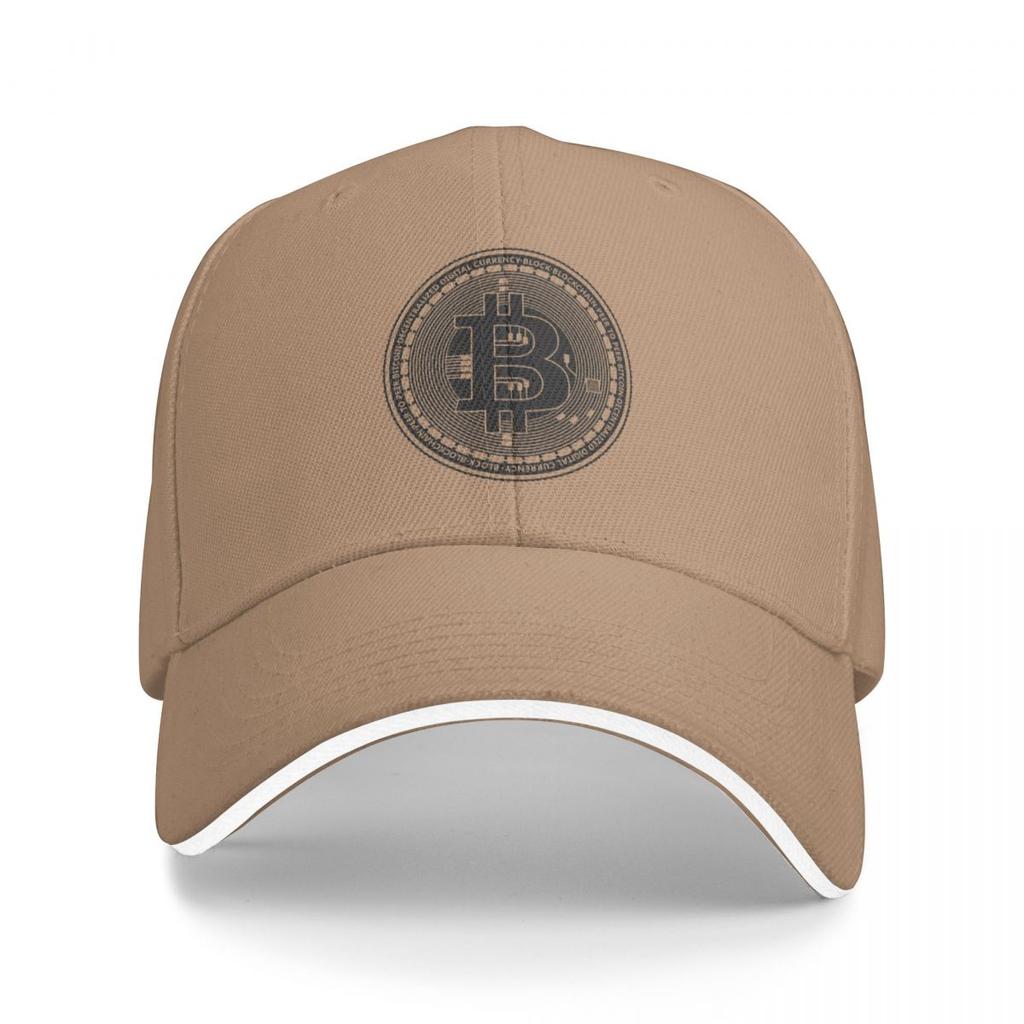 Unisex baseballimütsid Bitcoin ikoon Krüptovaluuta kunst Välis tänavarõivad Suvised spordimütsid Hip-hop müts Casquette mütsid