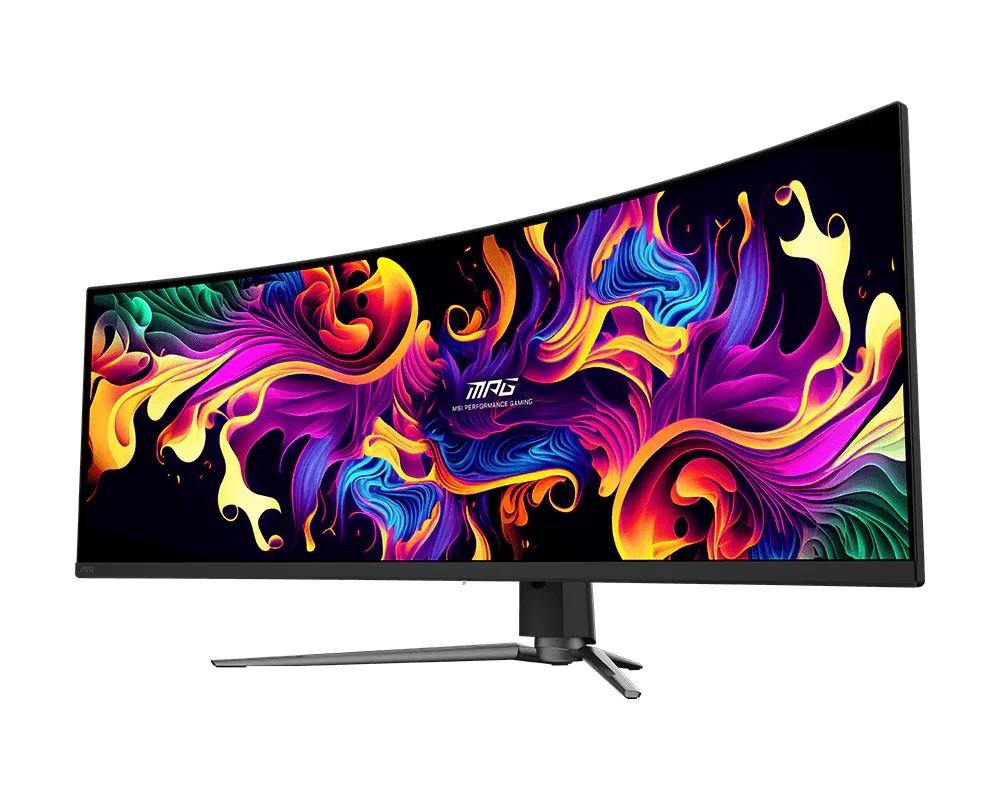 Monitor MPG 491CQP QD-OLED 49 inches/LED/QD-OLED/Curved/144Hz/Black