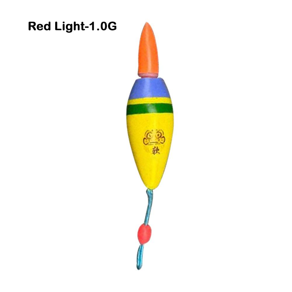 Hot. Led Electronic Fishing float Indicator 311 battery Rock fishing Floats Buoy Strike Green light Light Float Short Tail