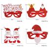 2023 New Christmas Decorative Glasses For Adults And Children Santa Claus Snowman Frames