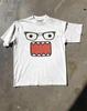 Streetwear Kawaii Oversized Pattern Y2K New Retro Pure Cotton Print Plus Size Round Neck Loose T-shirt Men's Couple Clothing Tee