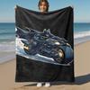 1pc BATMAN Outdoor Blanket - Throw Blanket, Soft , Flannel Blankets, Living Room, Travel, Camping C1209021