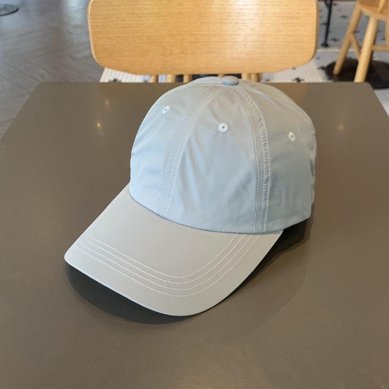 Summer Sun Protection Baseball Cap With Breathable Polyester For Outdoor Activities