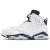 Air 6 Retro Reverse Oreo Men Sneakers White Black CT8529-112