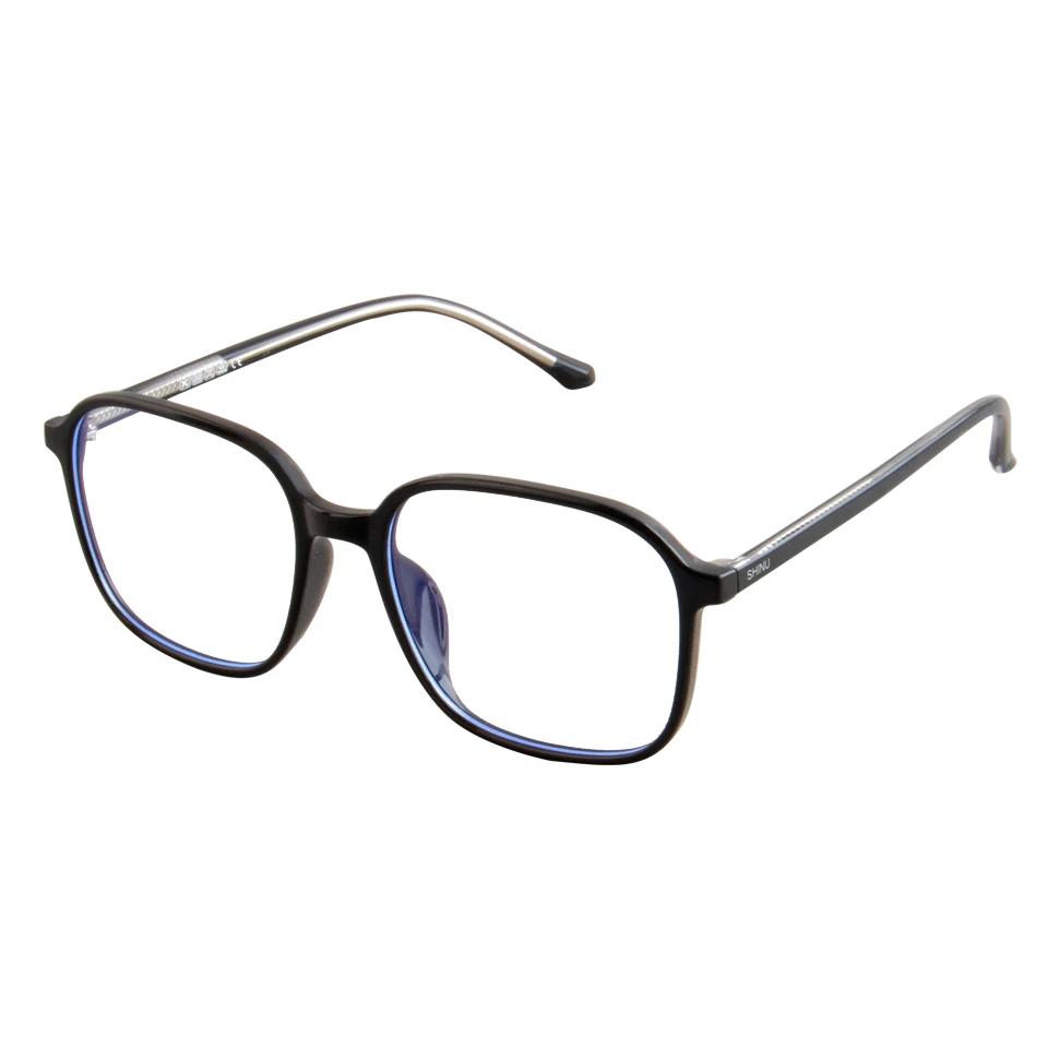 SHINU Progressive Multifocal Computer Glasses Reduce Eye Strain Anti Blue Light All-in-One Vision for Men Near Far Sight