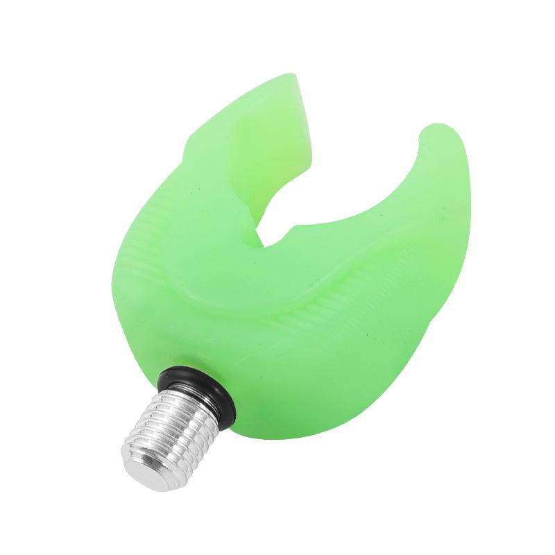 Titan Silicone Rod Rest Head - Green Nylon Sea & Lake Fishing Holder