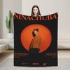 Nina Chuba 2025 Tour  Blanket  Warm Graphic Plush Bedding Throws For Home Decor Picnic Flannel Bedspread Bed Cover
