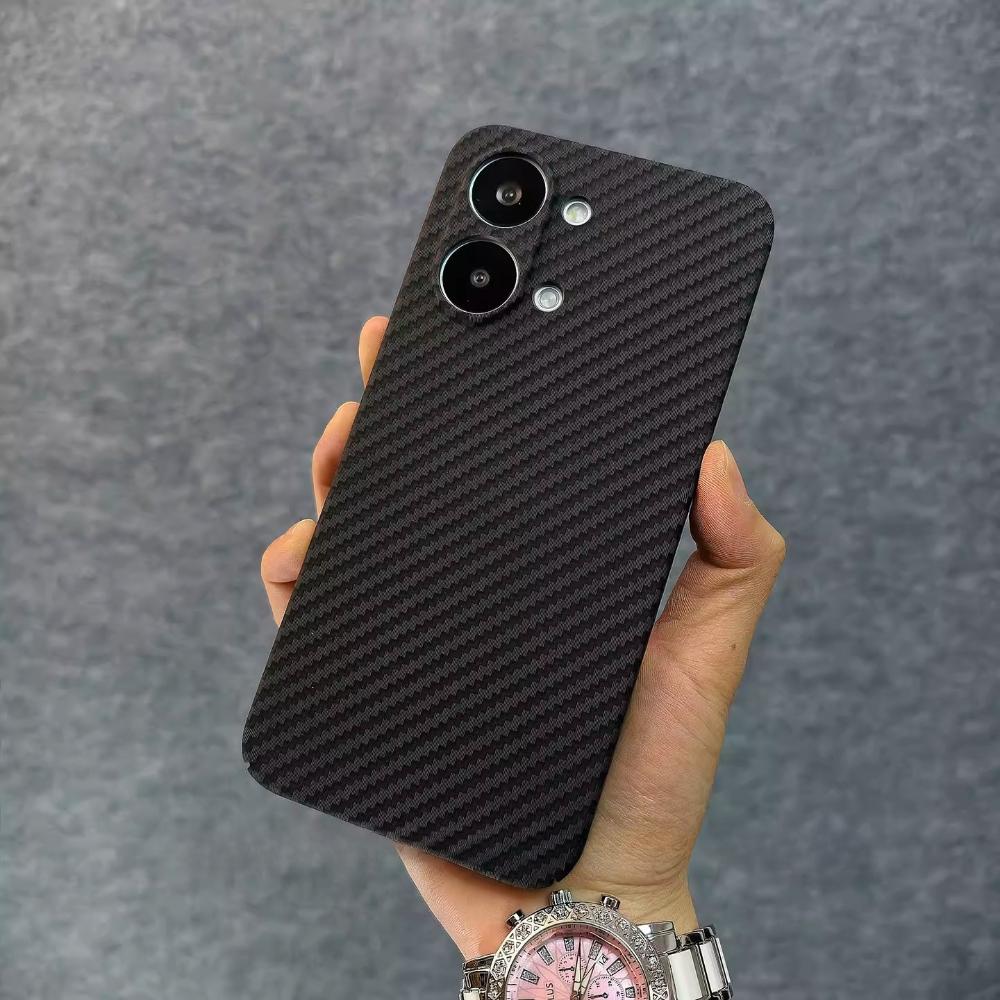 For POCO X8 Pro Max Case New Matte Hard Luxury Carbon Fiber Texture Non-slip Anti Drop Protect Back Cover For POCO X8 Pro Shell