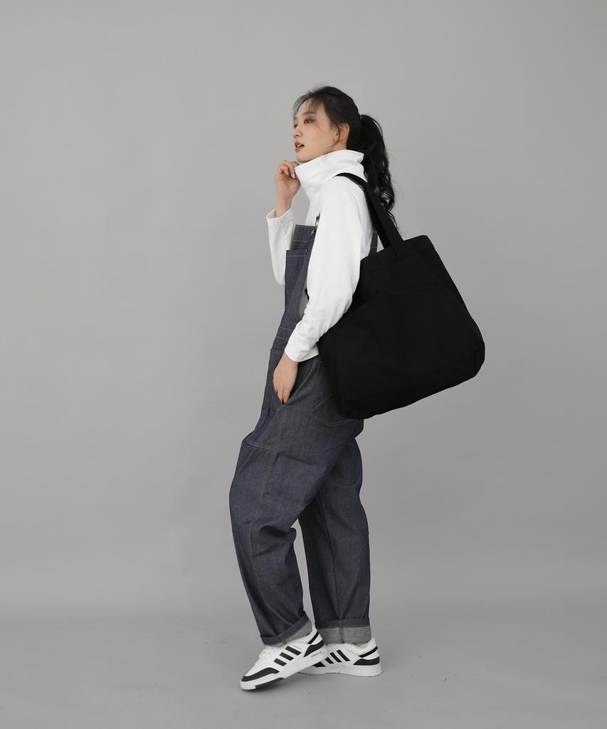 Saintcrew House Pocket Big Size Eco Bag Hp-111 Black