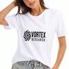 Vortex Research unisex's Cotton T Shirt, Premium Cotton Quality Graphic Print, Durable, Casual Fashion. Stylish Vortex Symbol Design, Perfect For Ever