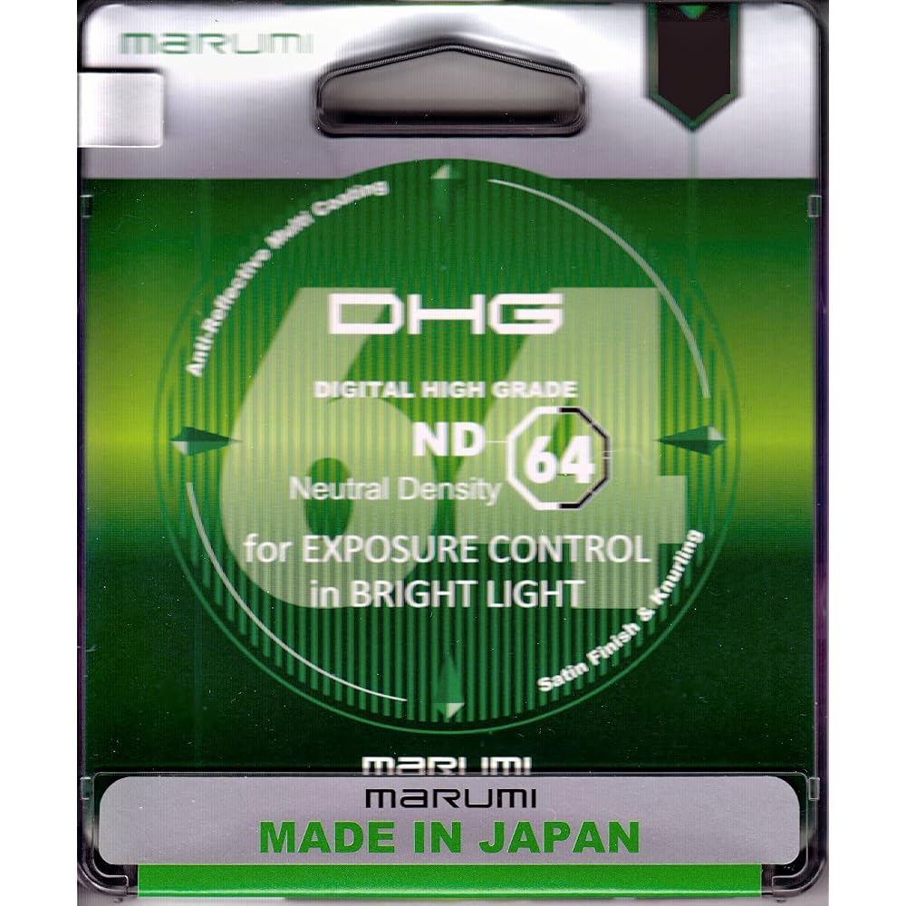 Marumi ND Filter 77mm DHG ND64 77mm for Light Intensity Adjustment