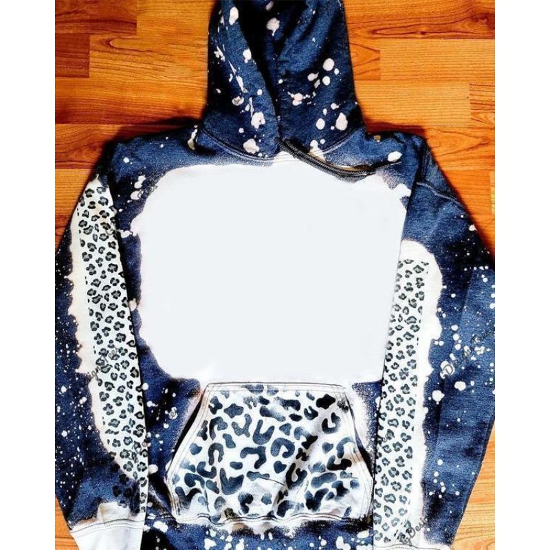 Sudaderas con capucha casuales de moda con estampado 3D color block para primavera otoño (De las mujeres)