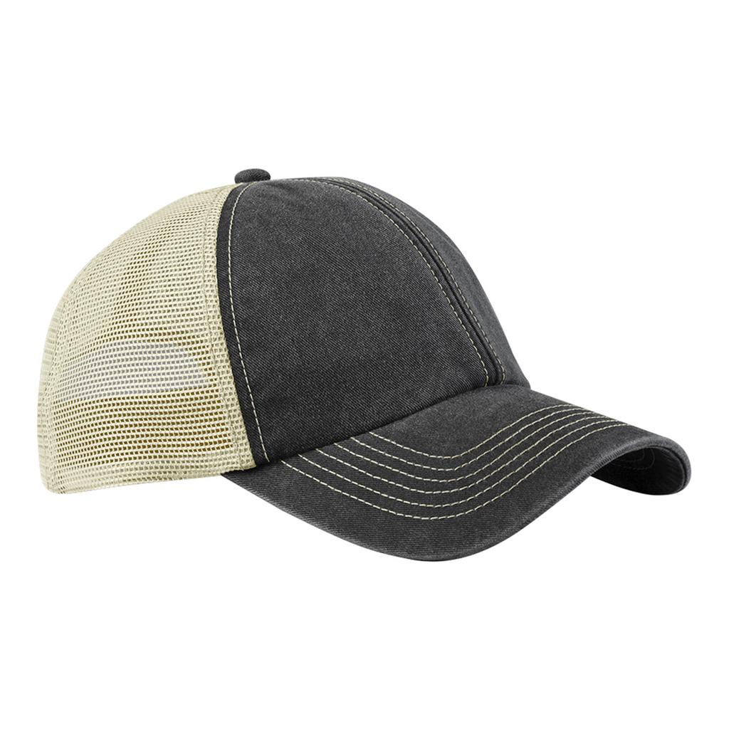 Beechfield Vintage 6 Panel Trucker Cap