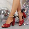 2025 Sommer Damen High Heels Sandalen Anzug Weiblich Schnalle Große Größe Damen Schuhe Hochhackig Schwarz Sexy Mode Komfort Sandalen