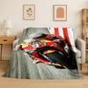 Racing Moto Rafael Marquez Soft Flannel Throw Blanket,Warm Cozy Blanket for Bed,Couch,Sofa,Bedroom,Living Room,Travel,Picnic