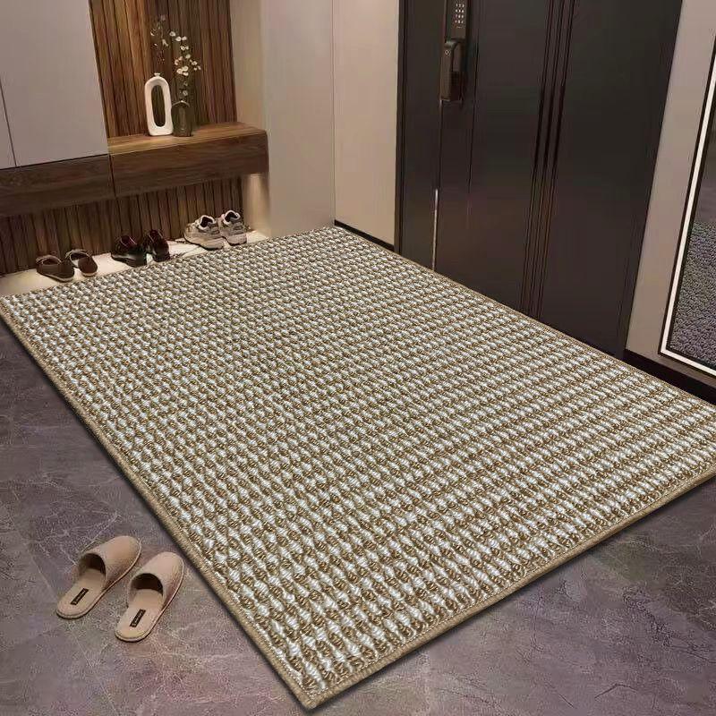 Covoraș Nou Absorbant pentru Ușă cu Modele Geometrice Rezistent la Pete și Decolorare Covor de Intrare Welcome Potrivit pentru Utilizare la Interior și Exterior