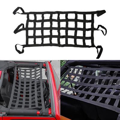 Car Roof Storage Net Mesh Cargo Net Multifunction Retrofit Accessories Tail Box Net For Jeep Wrangler