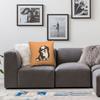 Cute Bernese Mountain Dog Puppy Square Pillowcase Cushion Cover Pillow Case Throw Pillow Cover for Home Bedroom Car