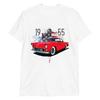 1955 Ford Thunderbird Amerikansk Klassisk Bil Kortärmad T-shirt