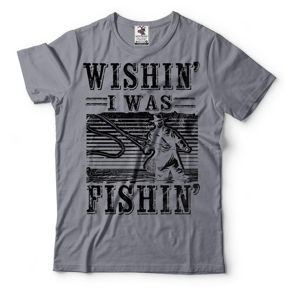 Fishing Camping Funny T-shirt Gift for Dad Brother Grandpa Funny Fishing Tee