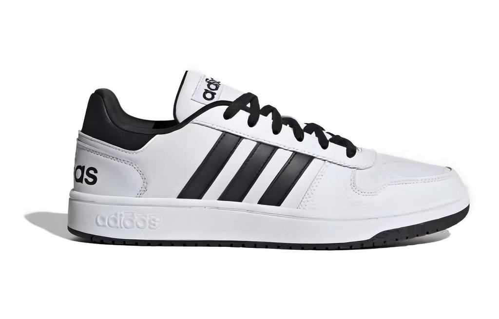 adidas Hoops 2.0 'White Black' JI2759