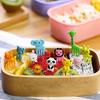 10 Stück Bento Tierfutter Obst Picks Gabeln Lunchbox Zubehör Dekor Werkzeug