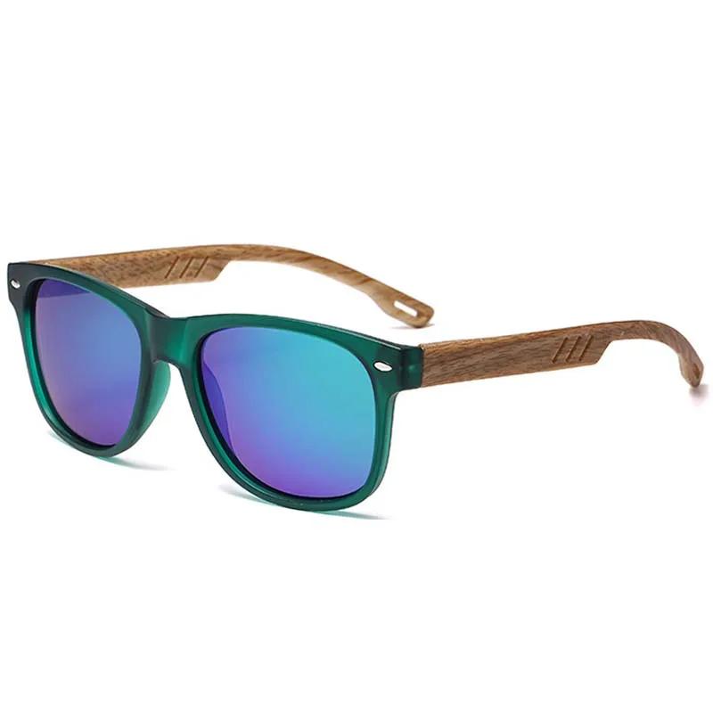 Men Women Wooden Spring Leg Sunglasses Fashion Retro UV400 Protection Sun Glasses Outdoor Driving Sports Eyewear Shades