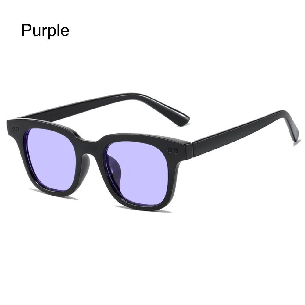 Colorful Square Frame Sunglasses UV Protection Shades Ocean Lens Sun Glasses  for Women & Men