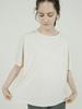 CHIQUITA Rouge T-Shirt (Flower Linen) Oatmeal 252601Fot